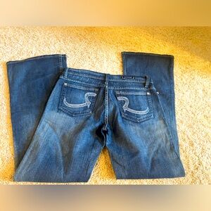 Rock & Republic Roth Flare Jeans Wide Leg Size 30